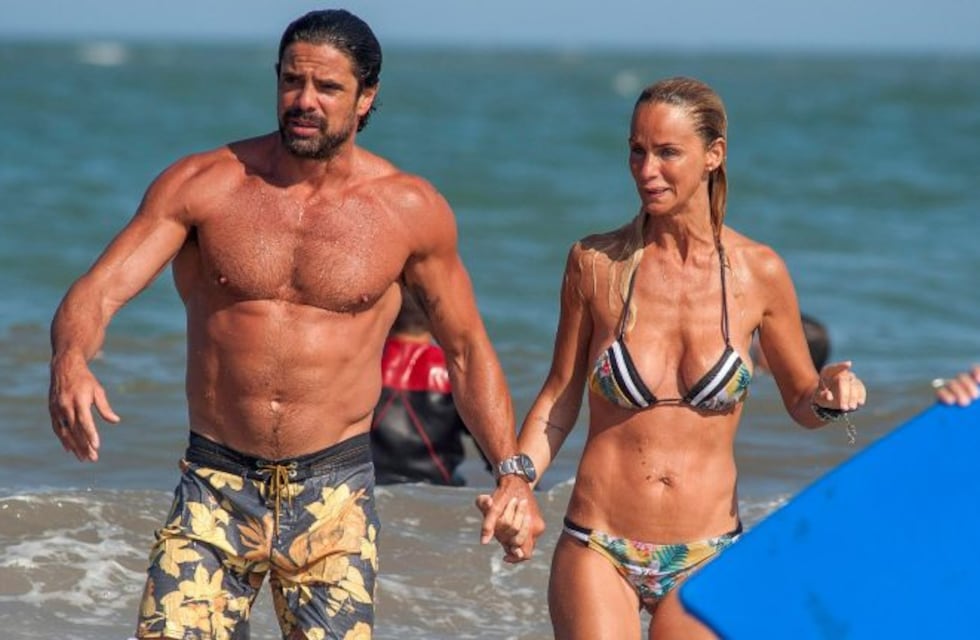 Sabrina Rojas compartió dos fotos retro con Luciano Castro que subieron la temperatura