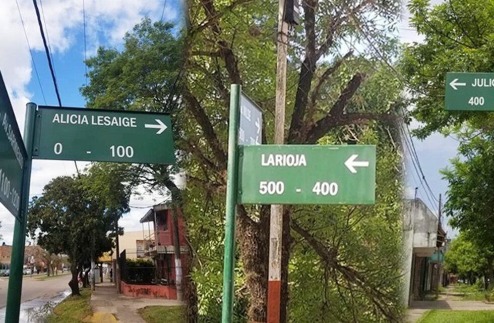 Mala señalización de las calles: la empresa tiene veinte días para resolverlo