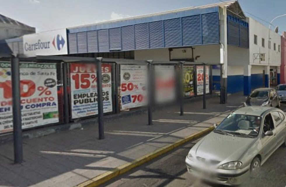 Intentó robar mercadería de un supermercado céntrico y fue descubierto por el guardia de seguridad