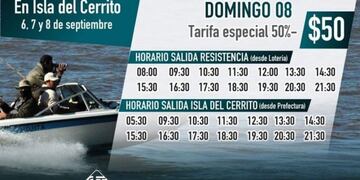 Este fin de semana se realiza la 19º fiesta del dorado en Isla del Cerrito\u002E (Web)\u002E