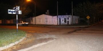 El crimen se produjo en Cetta y Gandhi del barrio 2 de Abril de la ciudad de Rafaela