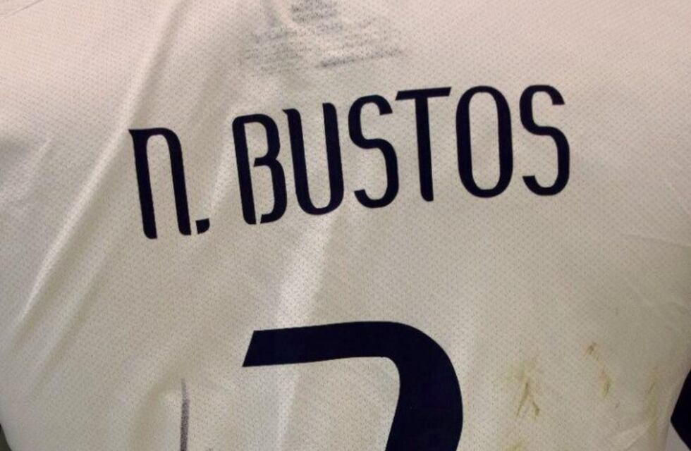 Nahuel Bustos, la camiseta de un gol para museo
