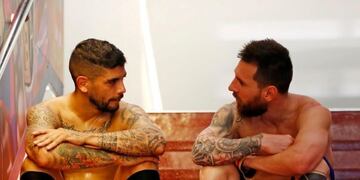 Los futbolistas compartieron plantel en el Mundial de Rusia\u002E (@leomessi)