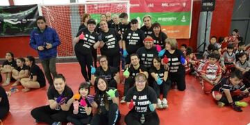 Reabrieron el gimnasio Benjamín Verón