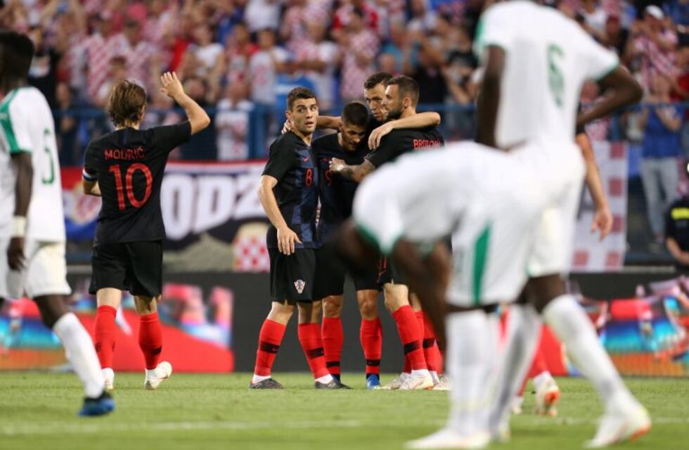 Croacia derrotó a Senegal en un partido amistoso