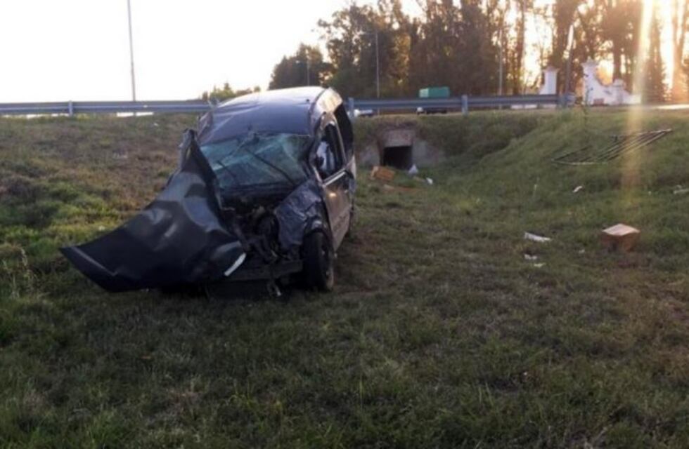 Villa del Prado: dieron varios tumbos pero viven para contarla