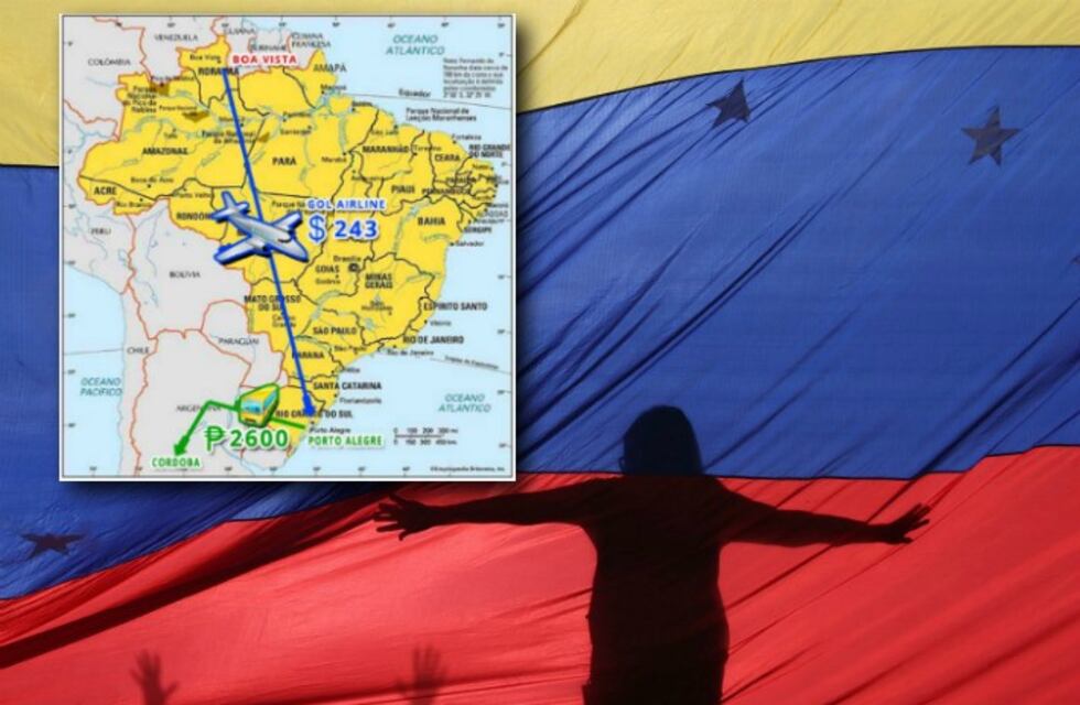 Venezolanos organizan un éxodo hacia Córdoba por Tierra-Aire-Tierra