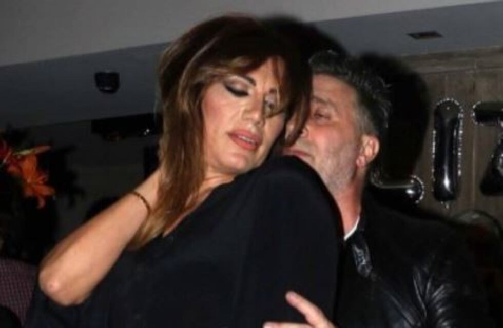 Las fotos de Flor de la Ve súper mimosa con su marido en el cumpleaños de Flavia Palmiero