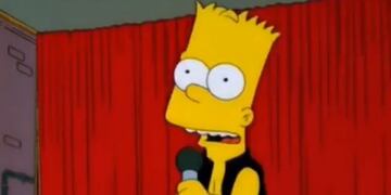 Bart cantando Ocho Cuarenta\u002E