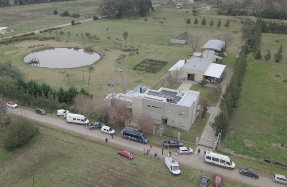 Las fotos de la finca a donde fue detenido César Melazo