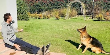 La tristeza de Juan Martín Del Potro por la muerte de otro perro suyo\u002E