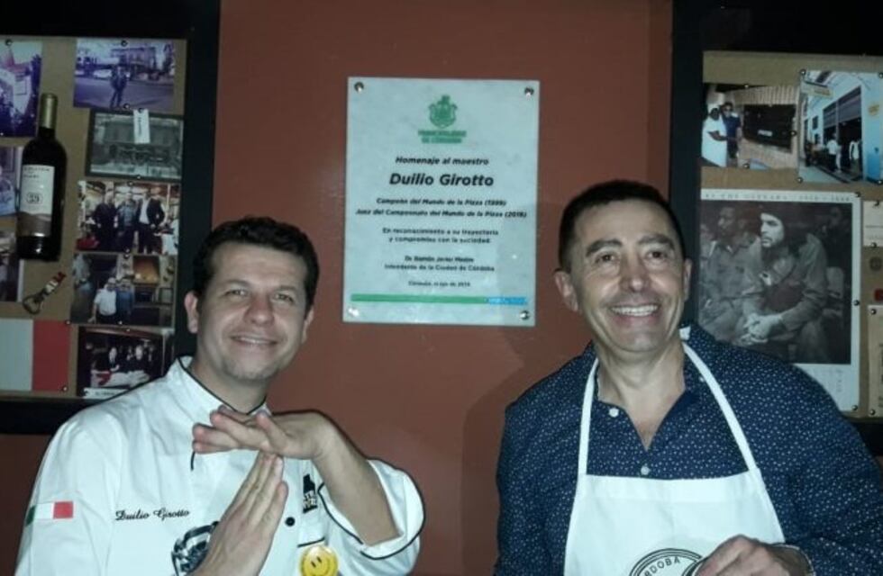 El Museo de la Pizza trajo al campeón del mundo; y es hincha de Talleres