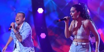 Cantando 2020: Brian Lanzelotta y Ángela Leiva tienen coronavirus (instagram)