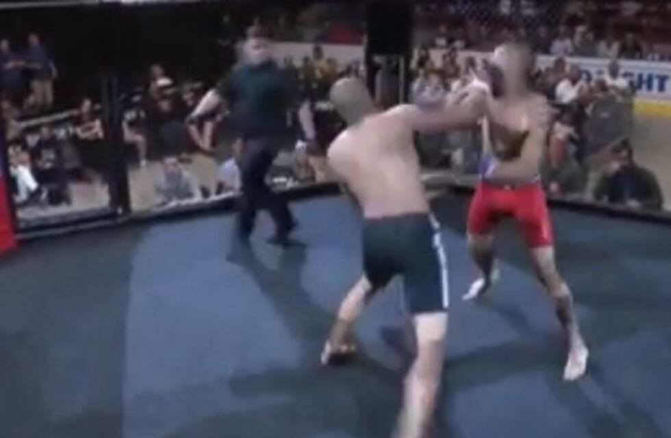 ¡A la lona en 4 segundos! Increíble nocaut exprés en una pelea de MMA