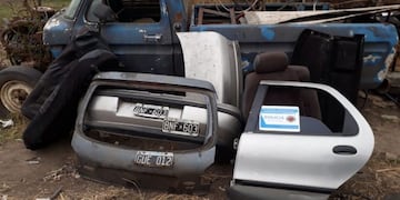 Secuestro de autopartes en Jesús María (Policía)