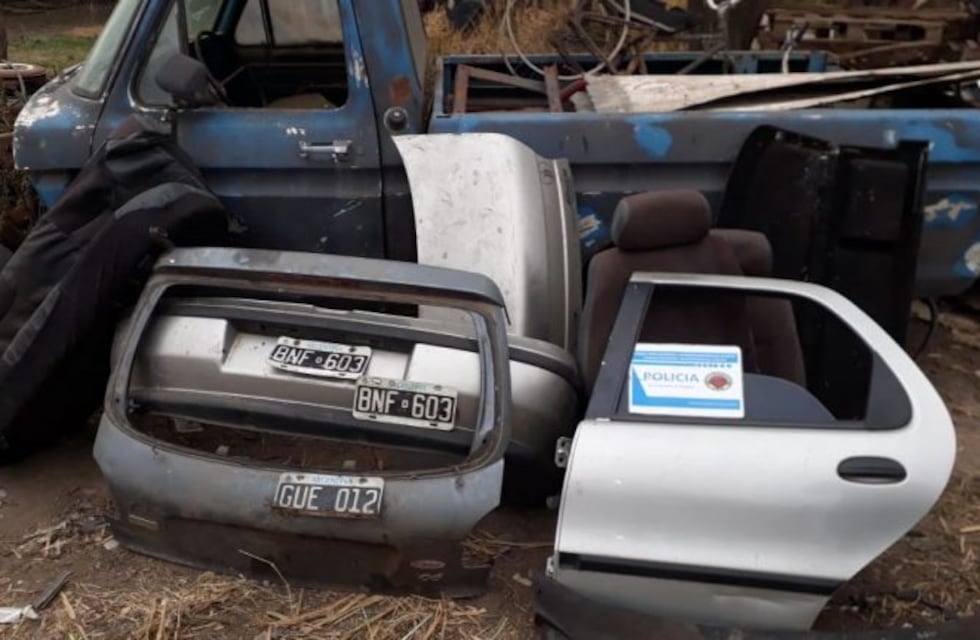 Jesús María: un detenido por autopartes presuntamente robadas