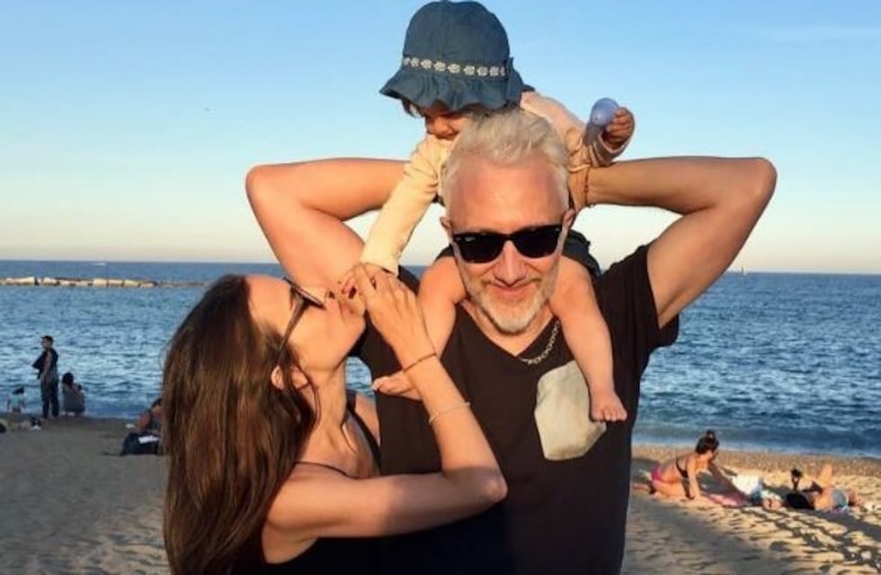 ¡Papá baboso! La tierna foto de Andy Kusnetzoff junto a su hija en su primer cumpleaños