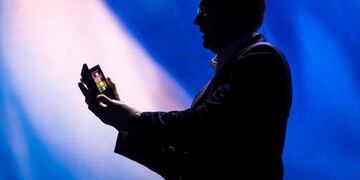 ¡Se dobla! Así es la nueva función de Samsung (Bloomberg)
