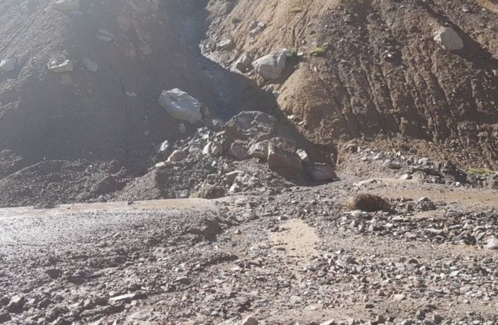 Cierran Paso Vergara por alud sobre el sector mendocino y en Uspllata la ruta 149