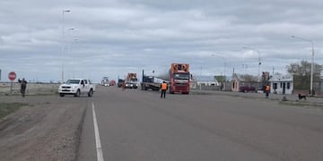 Koluel Kayke: protesta de Uocra