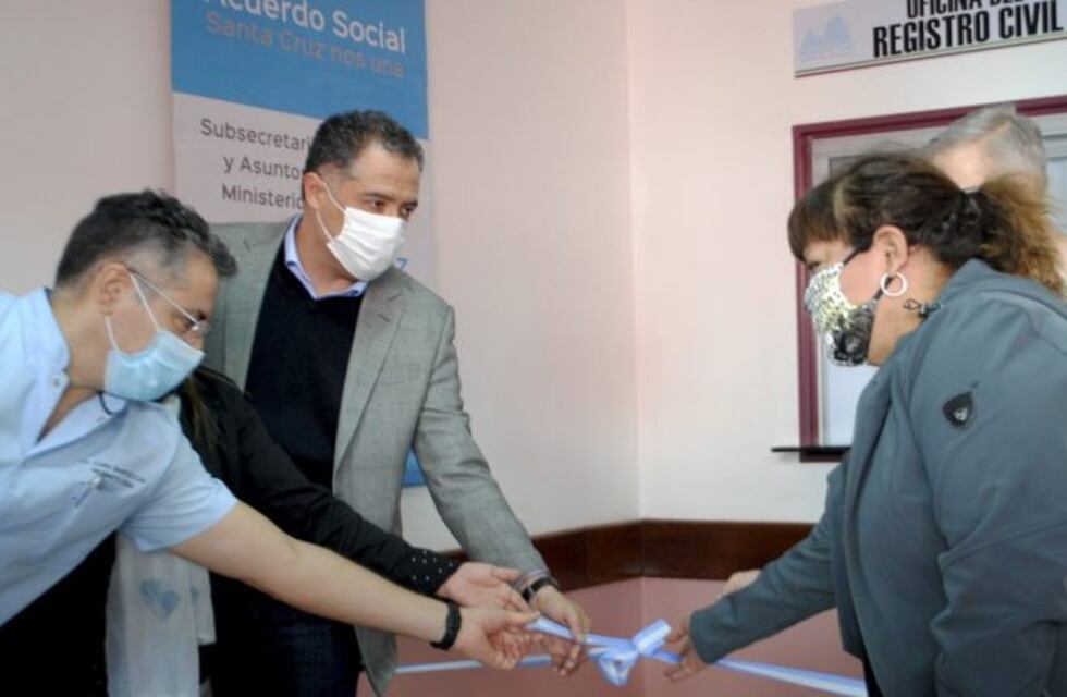 Reabrió la dependencia del Registro Civil en el Hospital Zonal