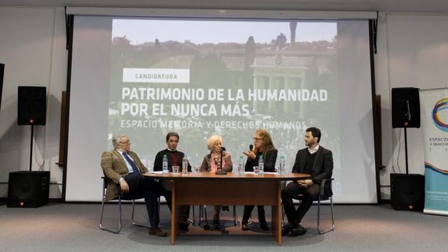 Presentaron proyecto para que la ex ESMA se transforme en Patrimonio de la Humanidad de la UNESCO.