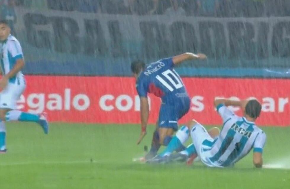 Se suspendió el partido entre Racing y Tigre por la lluvia: empataban 1-1