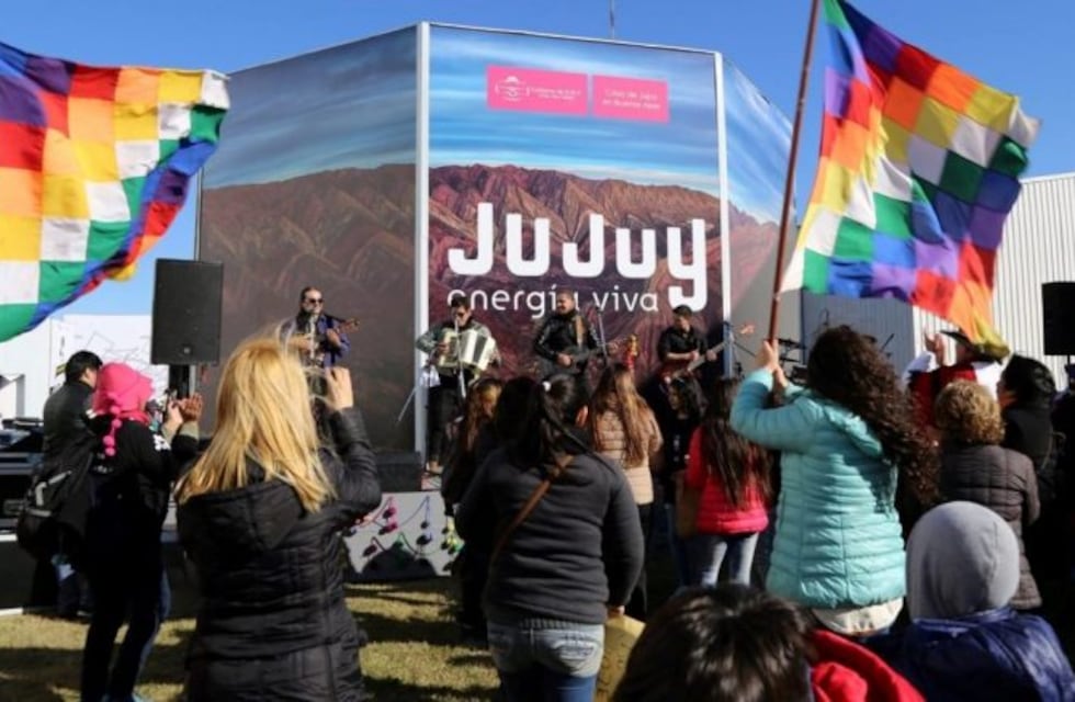 En el stand de Jujuy es uno de los más visitados en Tecnópolis