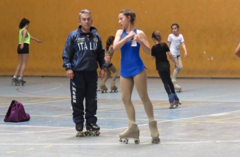 Todo listo para el Stage de patín