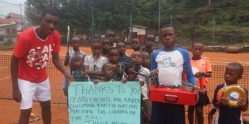 El gesto de Pedro Cachín da vuelta al mundo\u002E