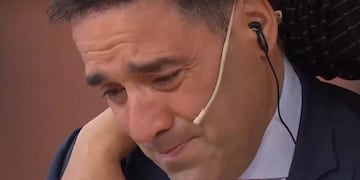 El llanto desconsolado de Mariano Iúdica al recibir una carta de su hija desde España