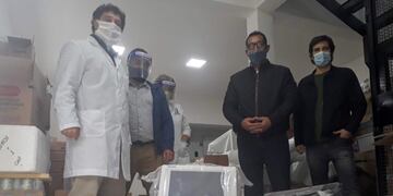 Coronavirus: la provincia envió dos respiradores al Hospital de Niños