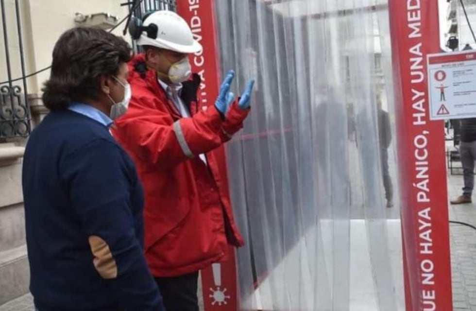 Coronavirus en Salta: instalaron dos cámaras de desinfección en la capital