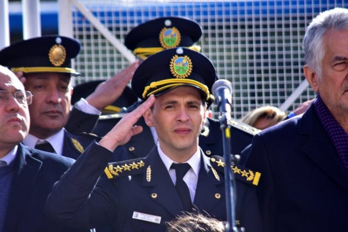 Fabricio Portela, jefe de la Policía de San Luis\u002E