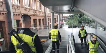 GRAF7322\u002E MADRID, 15/03/2020\u002E- Fotografía facilitada por la Unidad Militar de Emergencia (UME), que ha comenzado este domingo a realizar \