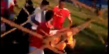 Damian Avila agredido en la Liga Regional de Futbol