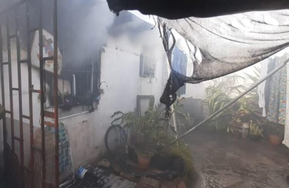 San Francisco: se incendió una casa en barrio Parque