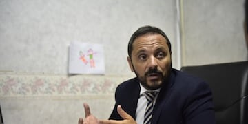 El fiscal de la Unidad de Hoicidios Dolosos, Adrián Spelta