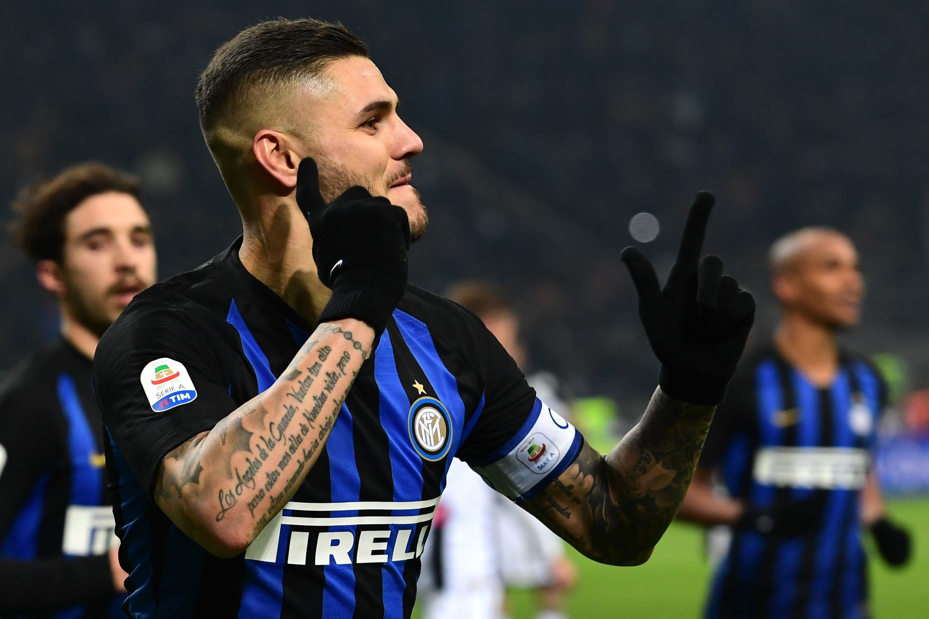 Icardi le dio el triunfo al Inter con un golazo de penal
