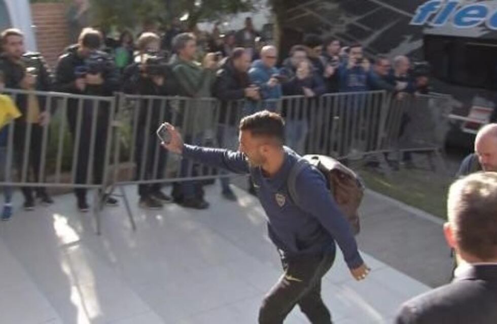 La llegada de Boca a Córdoba para la final de la Copa de la Superliga