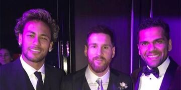 messi neymar dani alves