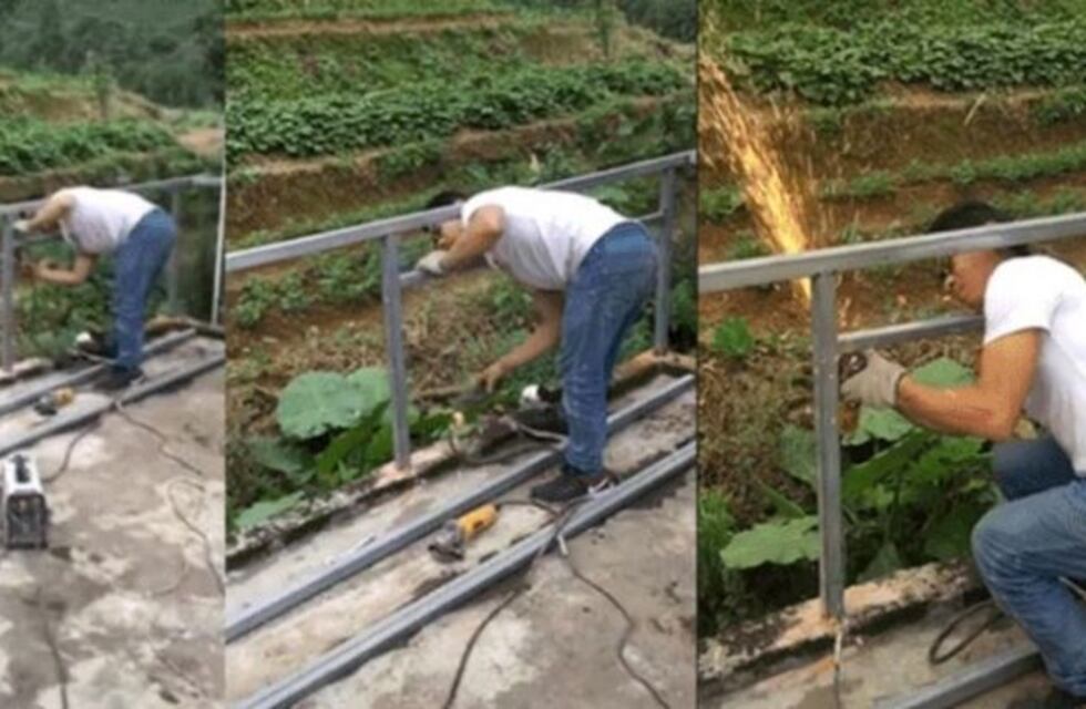 El divertido blooper de un soldador que se volvió viral