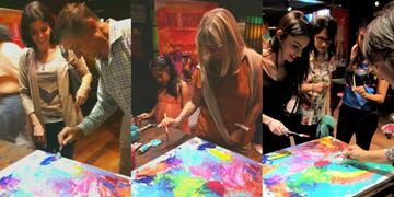 Experiencia de pintura en vivo, en Jujuy