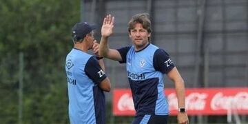 Los curiosos cambios que implementó Heinze en la pretemporada de Vélez\u002E Foto: Clarín\u002E