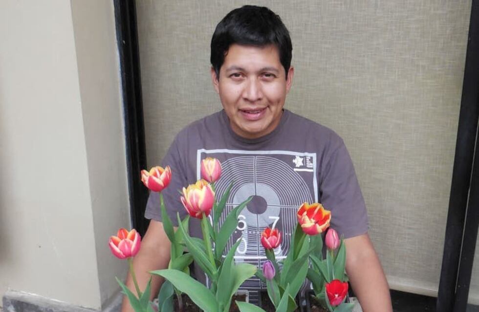 Conocé al salteño que se animó a cultivar tulipanes en su tierra