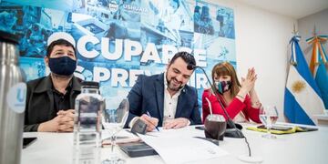 Walter Vuoto incorporó al Convenio Municipal de Empleo, la licencia por violencia de género y la licencia por nacimiento entre progenitores