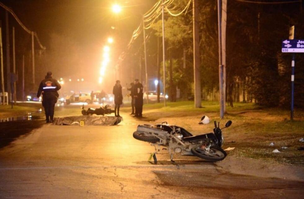Otra vez las motos: un roce entre dos dejó una víctima fatal