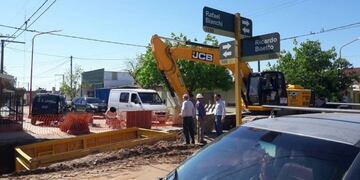 Obra Desagües Pluviales Arroyito Calle Bianchi