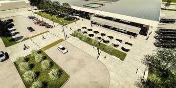 Nueva terminal de ómnibus de Jesús María (Gentileza Mas Radio)