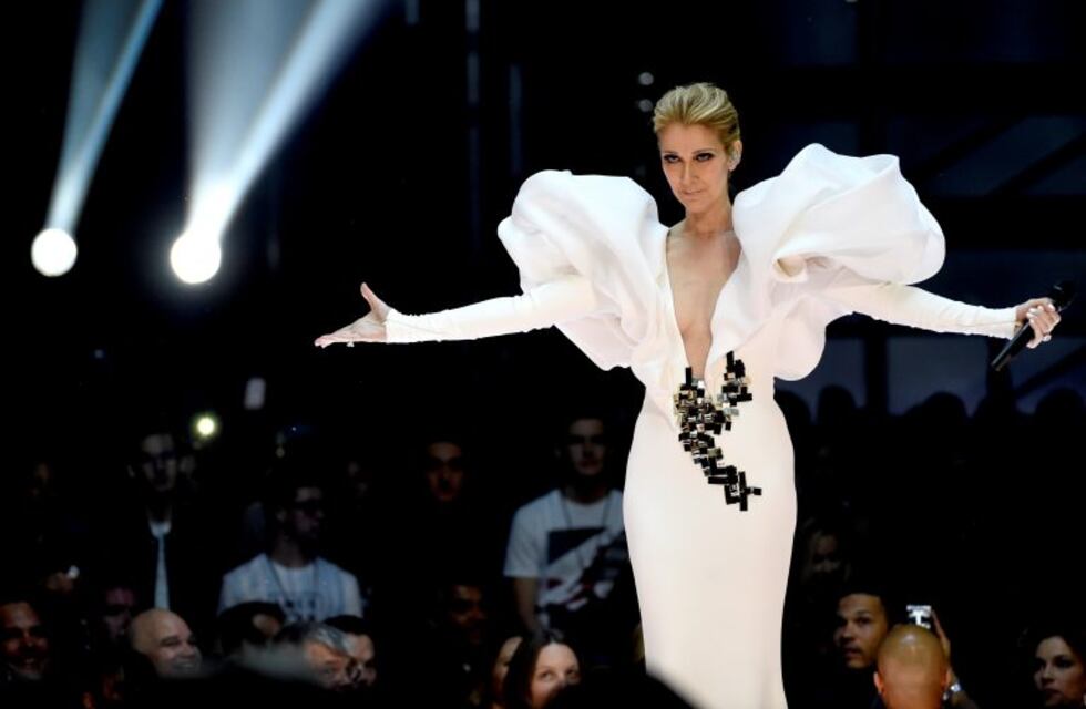 El incómodo momento de Céline Dion: una fan la "apoyó" en el escenario